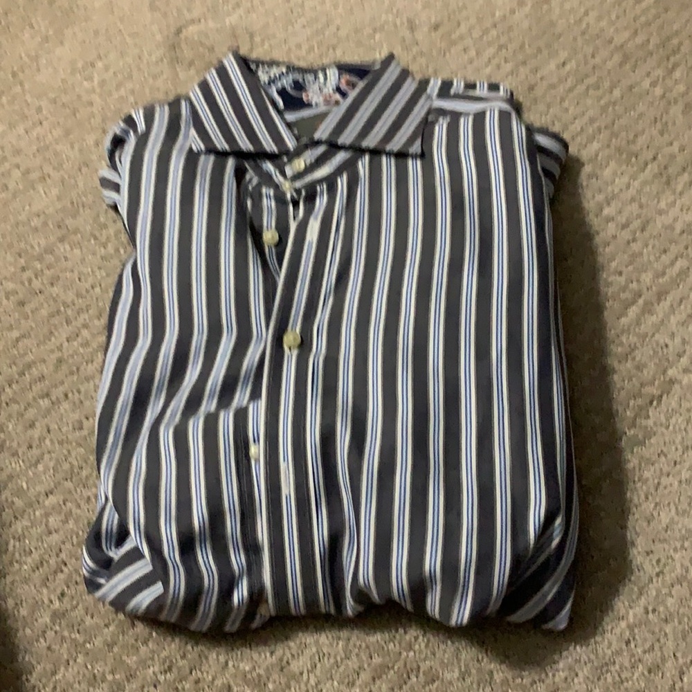 thomas dean men’s dress shirt